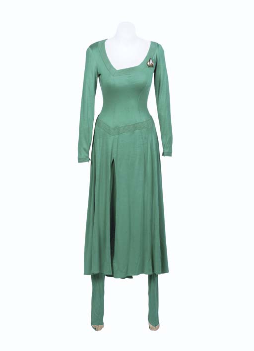 DEANNA TROI'S GREEN DRESS