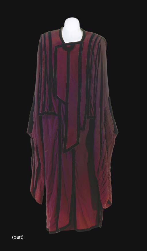 BLACK CREPE VULCAN ROBES Christie's