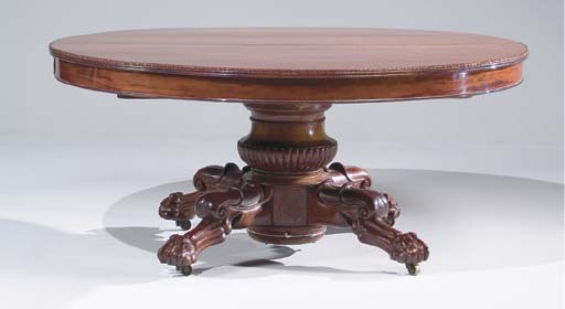 TABLE DE SALLE A MANGER DE STYLE ANGLAIS