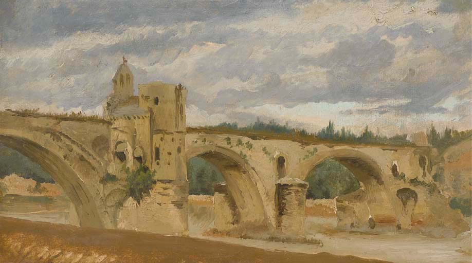 Le pont Saint-Bénézet (le pont d'Avignon) 

