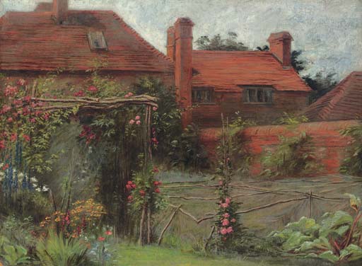 The Kitchen Garden, the Manor Farm, Ashmansworth, Hampshire
