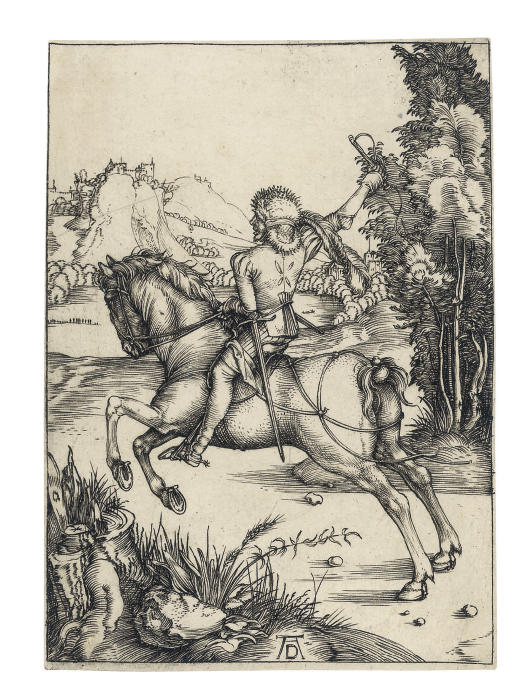 The little Courier (B. 80; M., Holl. 79; S.M.S. 10) 
