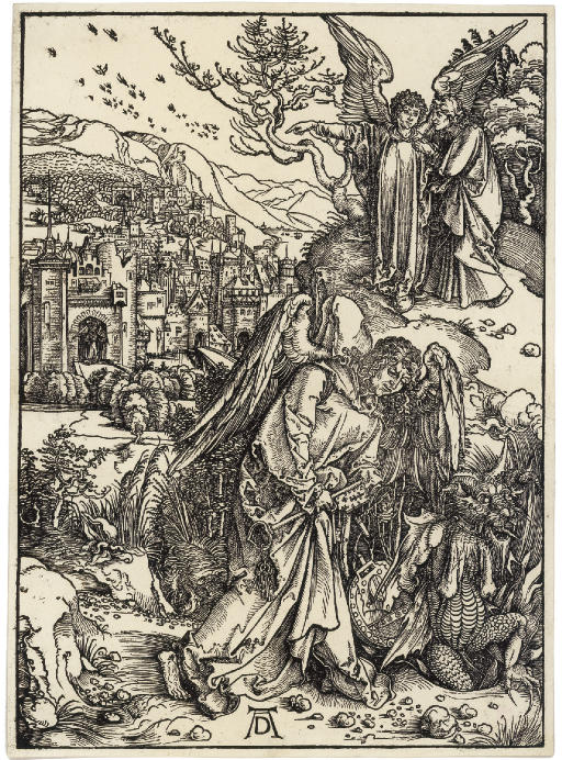 The Angel with the Key of the bottomless Pit, from The Apocalypse (B. 75; M., Holl. 178; S.M.S. 126)
