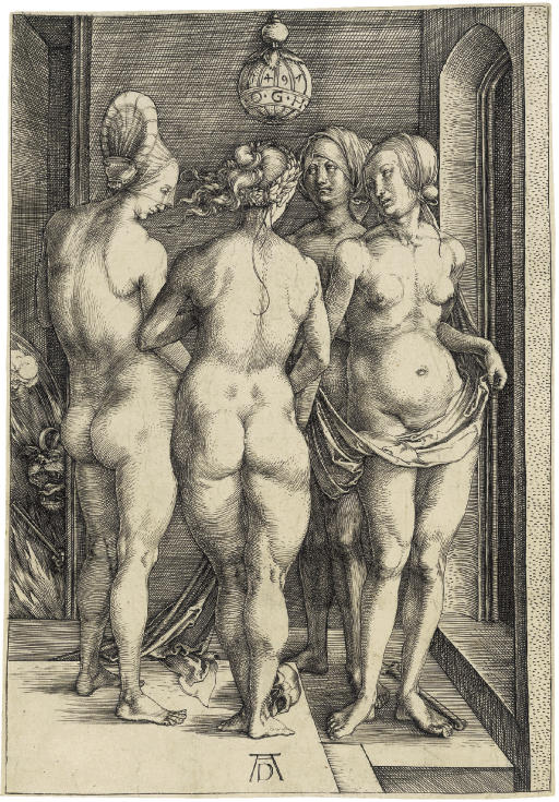 Four naked Women (B. 75; M., Holl. 69; S.M.S. 17) 
