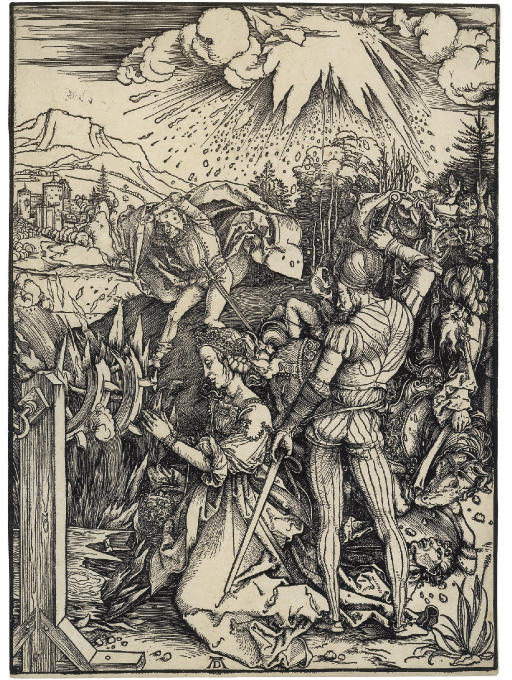The Martyrdom of Saint Catherine (B. 120; M., Holl. 236; S.M.S. 128) 
