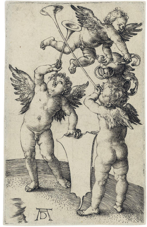 Three Genii (B. 66; M., Holl. 99; S.M.S. 29) 
