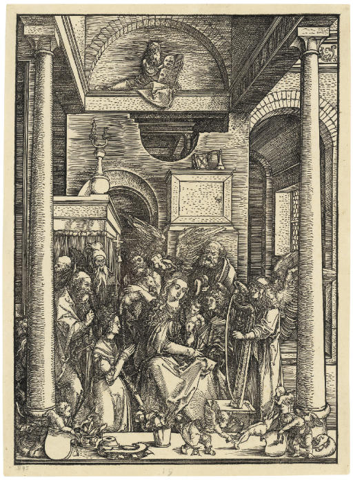 Glorification of the Virgin, from The Life of the Virgin (B. 95; M., Holl. 207; S.M.S. 185)
