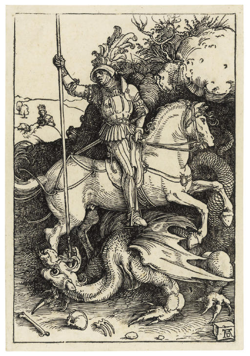 Saint George (B. 111; M., Holl. 225; S.M.S. 138) 
