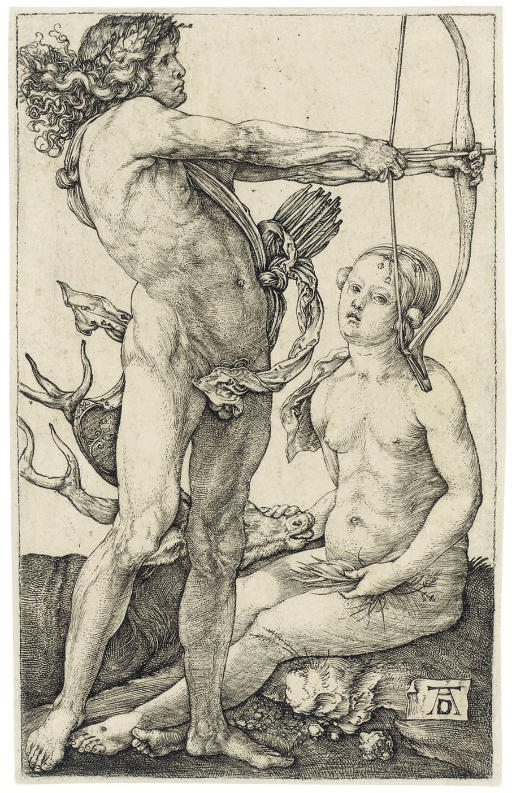 Apollo and Diana (B. 68; M., Holl. 64; S.M.S. 38) 
