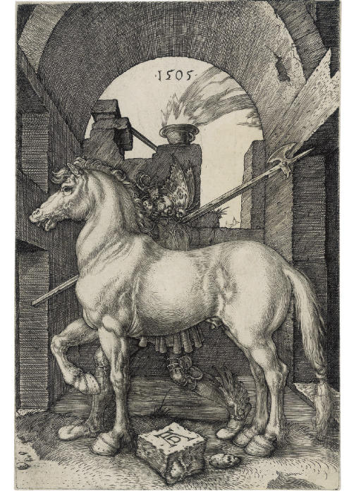 The small Horse (B. 96; M., Holl. 93; S.M.S. 42) 
