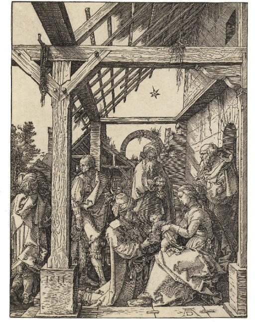 The Adoration of the Magi (B. 3; M., Holl. 208; S.M.S. 225) 
