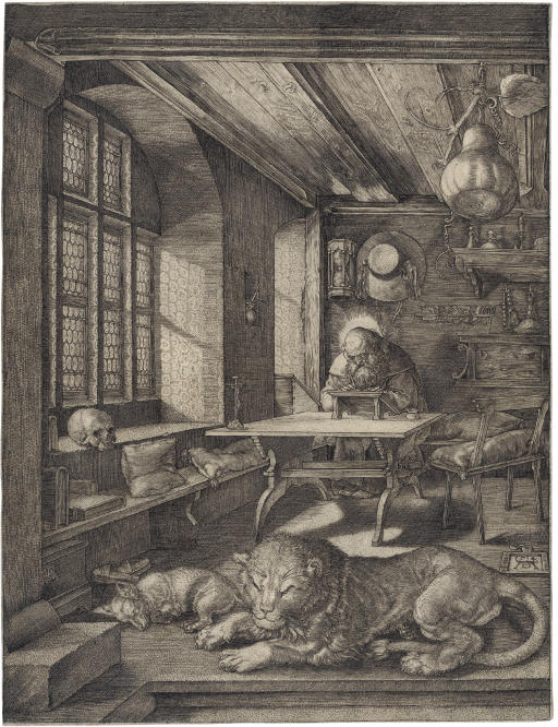Saint Jerome in his Study (B. 60; M., Holl. 59; S.M.S. 70) 
