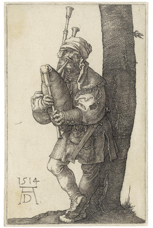 A Bagpiper (B. 91; M., Holl. 90; S.M.S. 76) 
