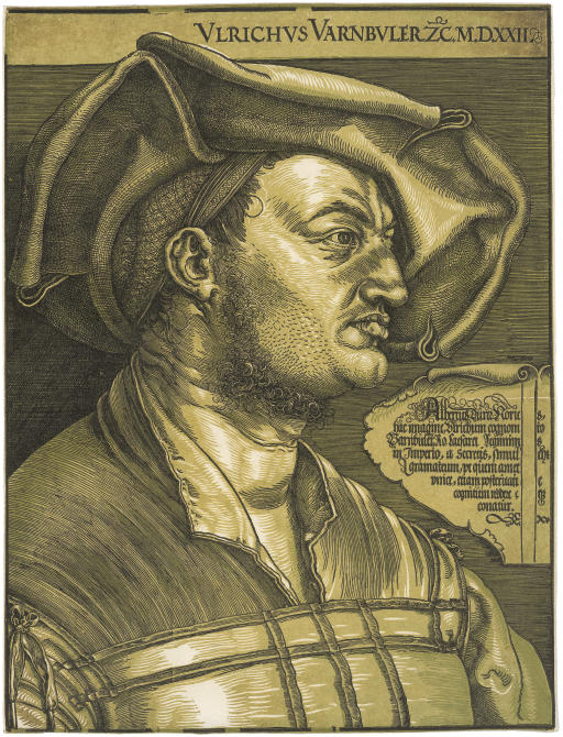 Ulrich Varnbüler (B. 150; M., Holl., S.M.S. 256; Strauss, chiaroscuro 1)
