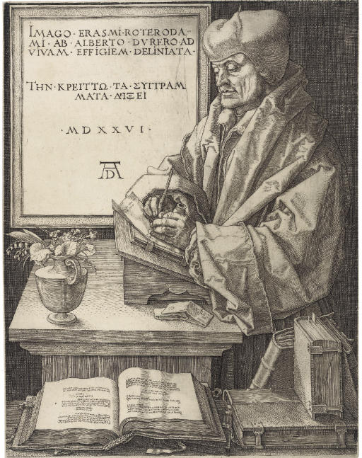 Erasmus of Rotterdam (B. 107; M., Holl. 105; S.M.S. 102) 
