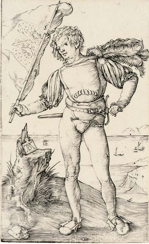 The Standard Bearer (B. 87; M., Holl. 92; S.M.S 31) 
