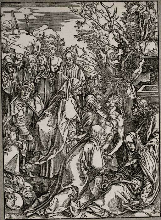 The Deposition, from the Large Passion (B. 12; M., Holl. 123; S.M.S. 163)
