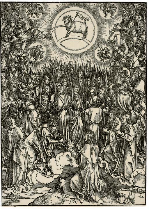 The Adoration of the Lamb, from The Apocalypse (B. 67; M., Holl. 176; S.M.S. 124)
