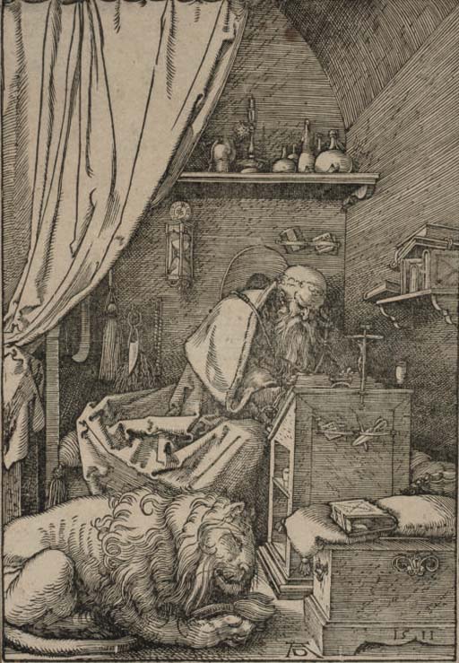 Saint Jerome in His Cell (B. 114; M., Holl. 228; S.M.S. 229) 
