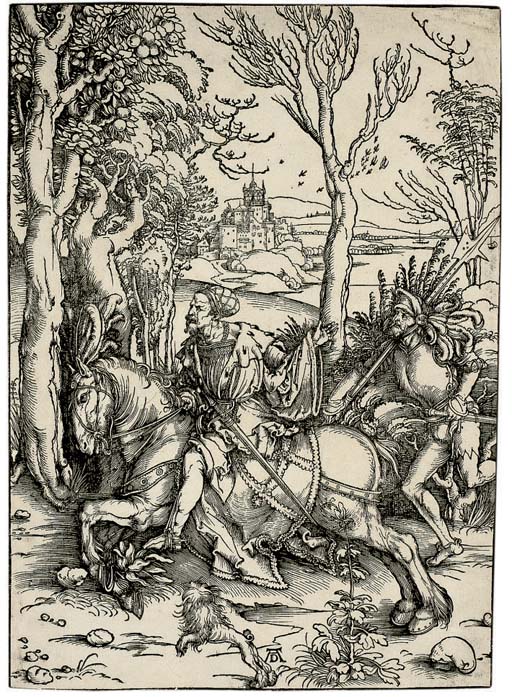 The Knight and the Lansquenet (B. 131; M., Holl. 265; S.M.S. 106) 
