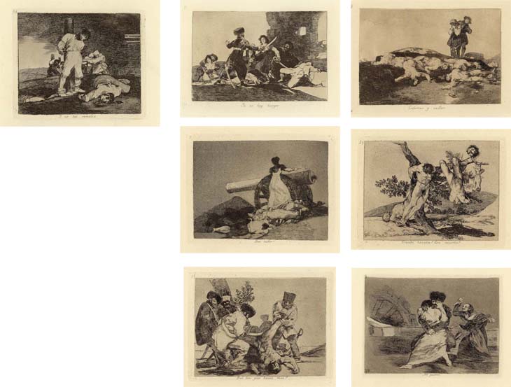 Los Desastres de la Guerra (D. 120-199; H. 121-200) 
