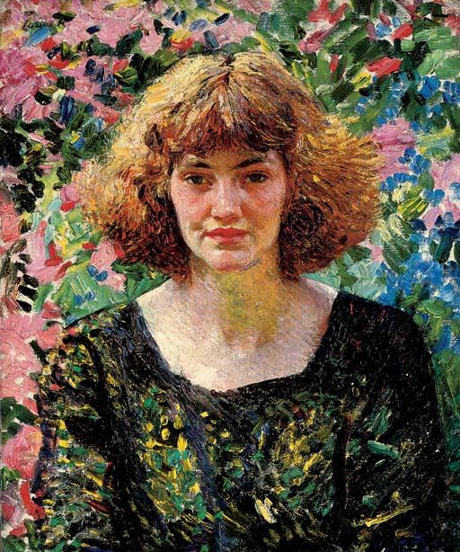 Dame Laura Knight, Rose and Gold, sold for £168,000 on 7 June 2007 at Christie's in London