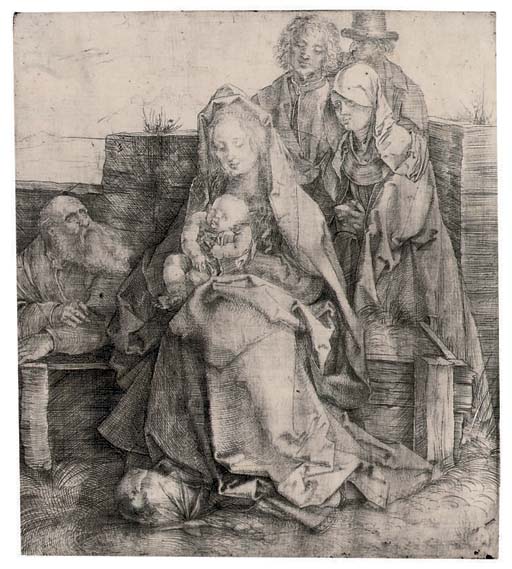 The Holy Family with St. John, the Magdalene and Nicodemus (B. 43; M., Holl. 44; S.M.S. 66)
