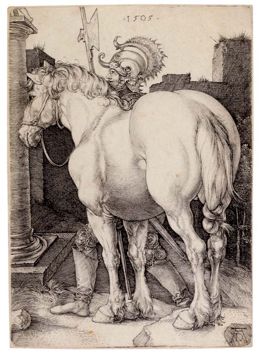 The Large Horse (B. 97; M., Holl. 94; S.M.S. 43) 
