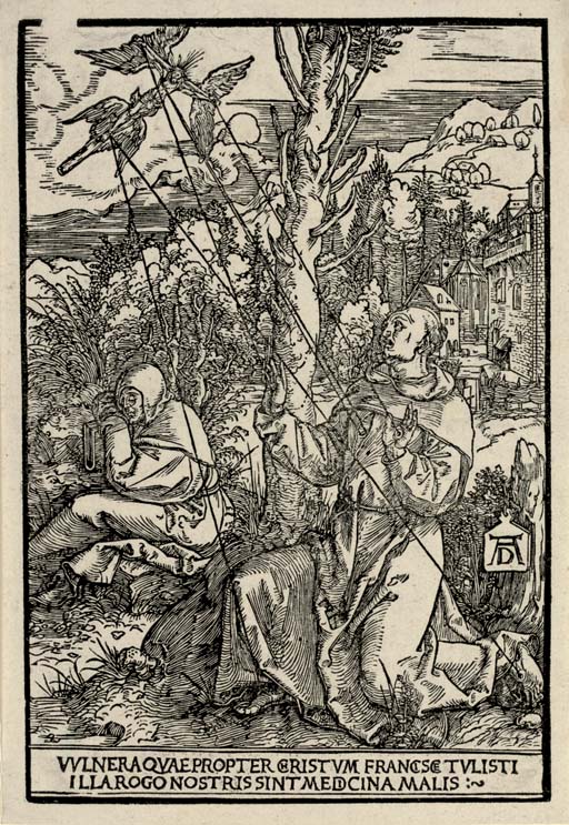 Saint Francis receiving the Stigmata (B. 110; M., Holl. 224; S.M.S. 134)
