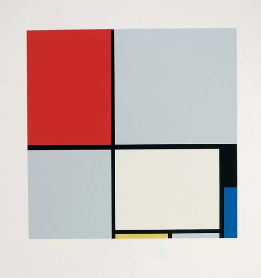 Mondrian, Galerie Denise René, Paris, 1957 
