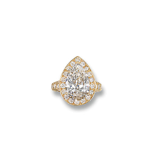 A DIAMOND SINGLE-STONE RING, BY O.J. PERRIN