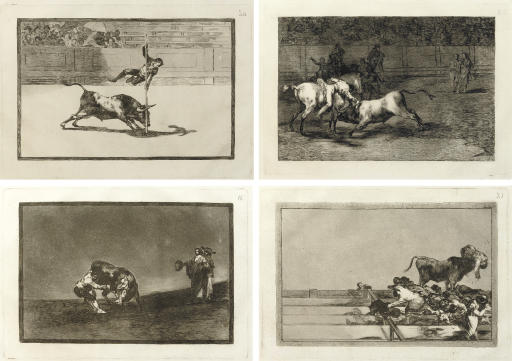 La Tauromaquia (Delteil 224-56; Harris 204-36) 

