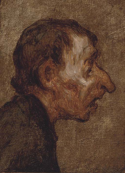 Tête d'homme 
