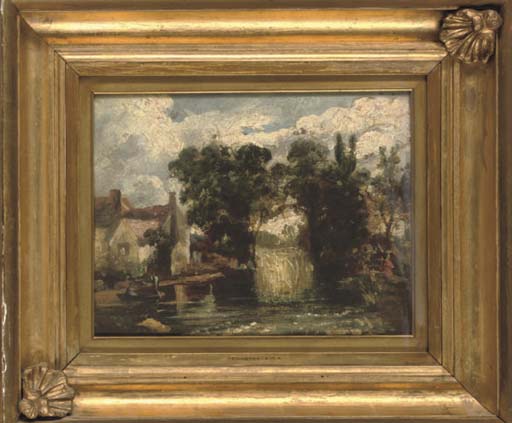The mill stream 
