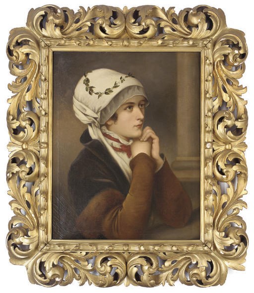 Adèle Riché (FRENCH, 1791-1878) , Divine thoughts | Christie's