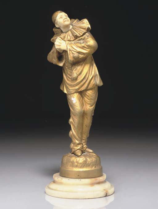 bronze and ivory figures