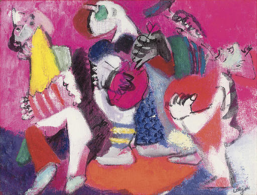 Bernard Buffet (1928-1999) , Femme au grand chapeau | Christie's