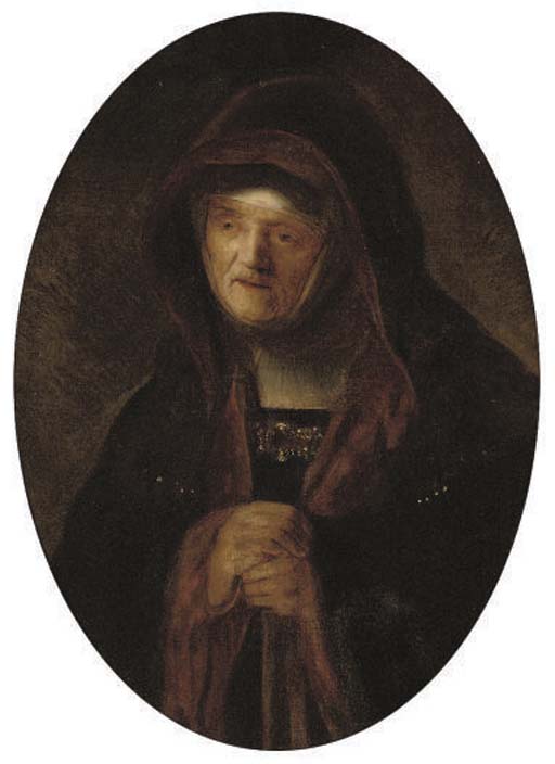 Portrait of Rembrandt's mother 
