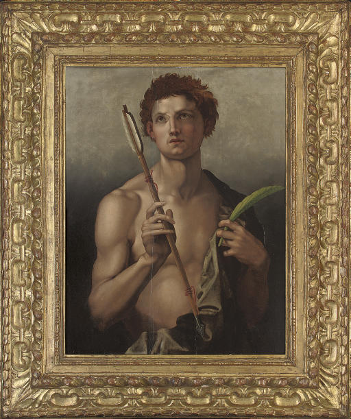 Symbols in andrea del sarto image