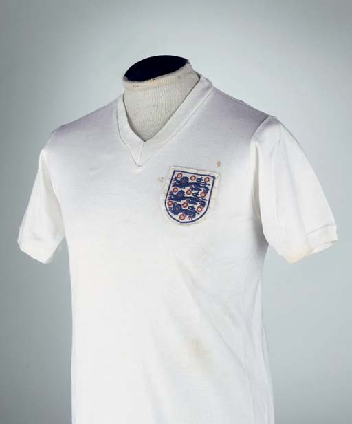 1966 white england shirt