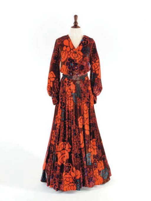 yves saint laurent gown