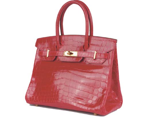 red birkin bag