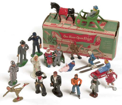 n scale winter figures