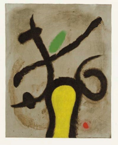 JOAN MIRO , Claude Simon, Femmes , Paris, Maeght Editeur, 1965 (D. 390