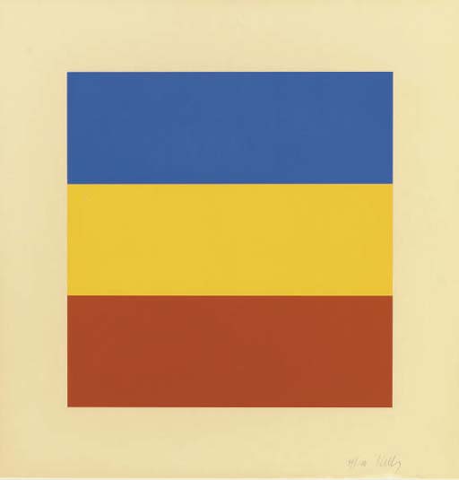 Blue/Yellow/Red (Untitled) (A. 91) 
