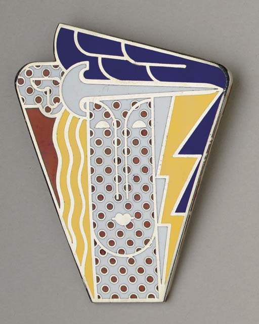 Modern Head Brooch (not in C.) 
