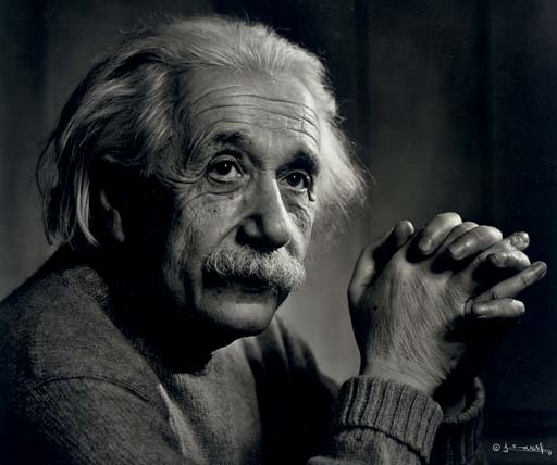 Albert Einstein, 1948 
