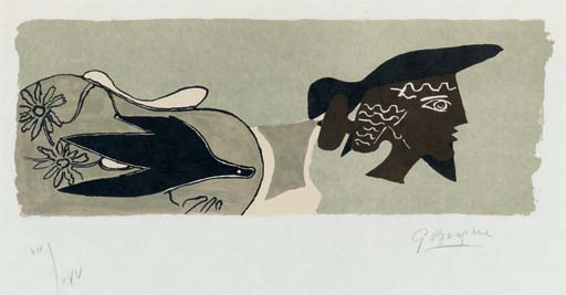 Cinq poésies en hommage à Georges Braque: One Plate (V. 131, see p. 187)
