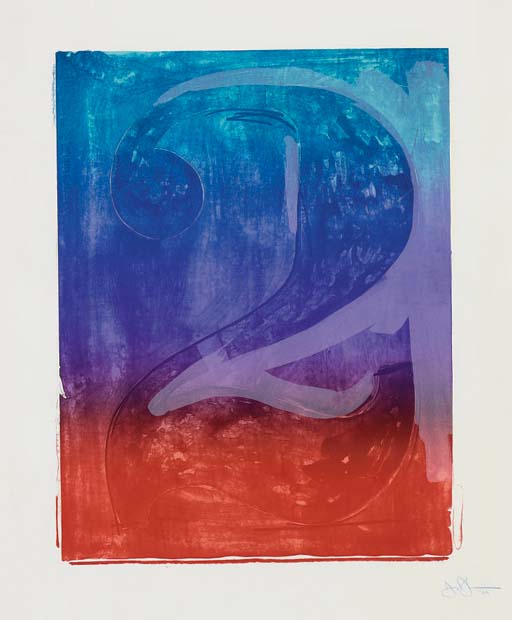 Figure 2, from Color Numerals Series (ULAE 61) 
