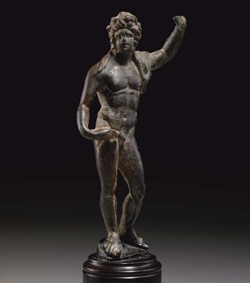 A Greek Bronze Alexander Doryphoros